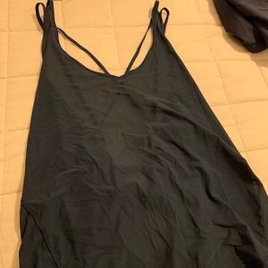 Navy blue lululemon tank